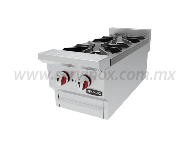 Parrilla Silver 2 Quemadores Drago CG20